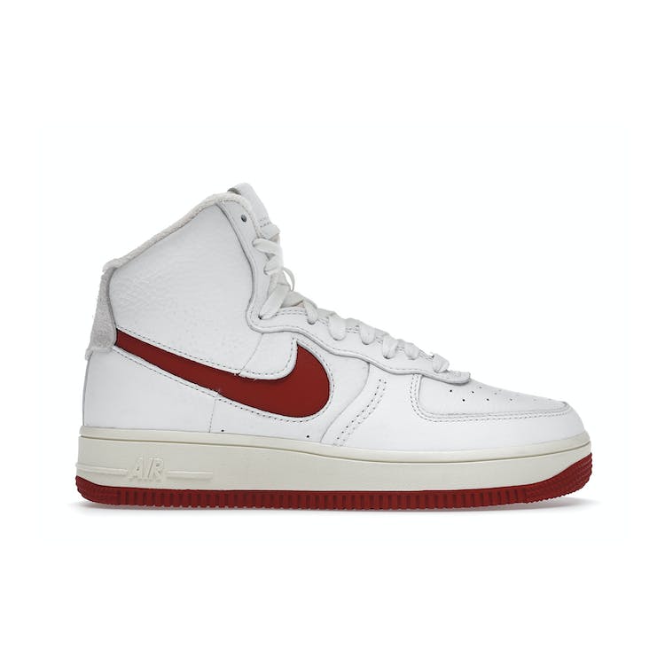 Image of Nike Air Force 1 High Sculpt Summit White Gym Red (W)