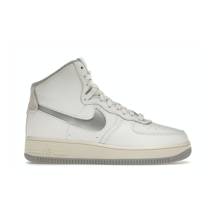 Image of Nike Air Force 1 High Sculpt White Silver (W)