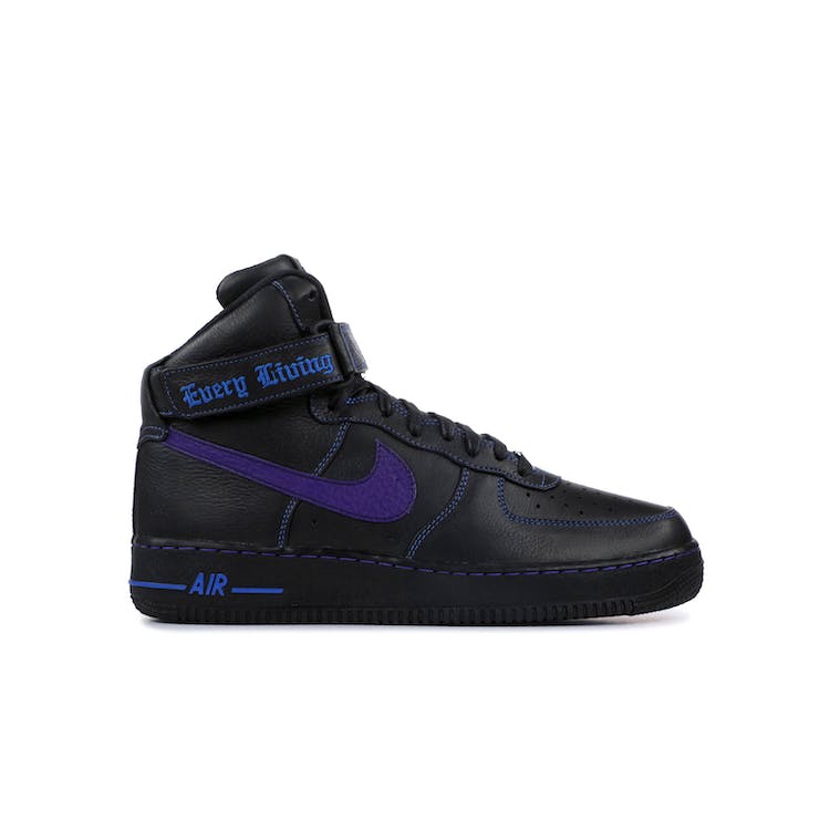 Image of Nike Air Force 1 High x Vlone Black Purple
