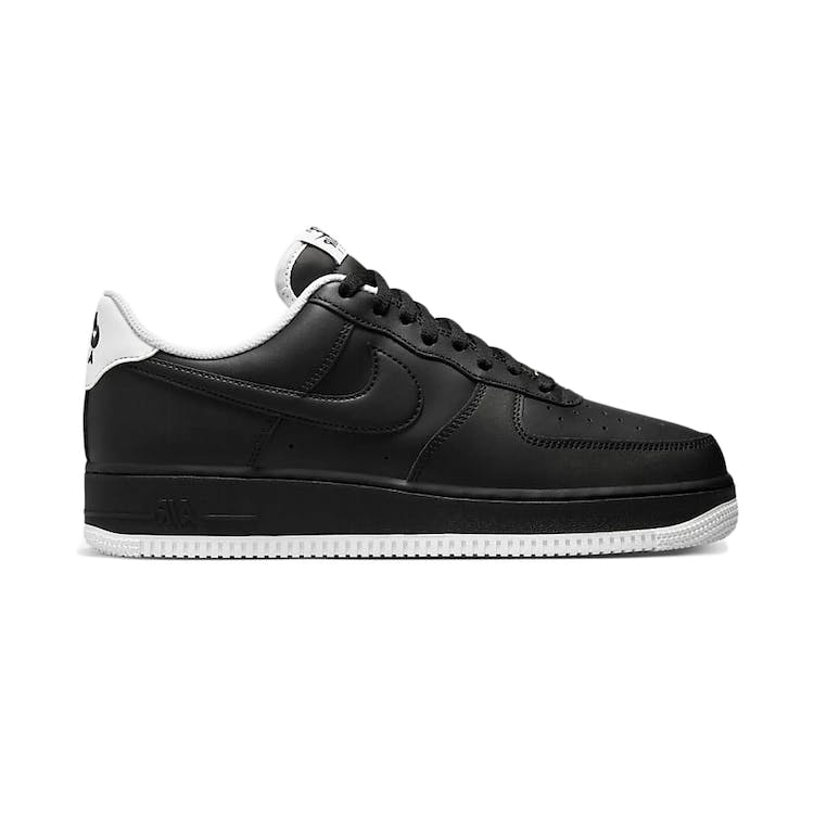 Image of Nike Air Force 1 Low 07 Black White Sole