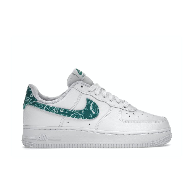 Image of Nike Air Force 1 Low 07 Essential White Green Paisley (W)