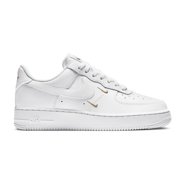 Image of Nike Air Force 1 Low 07 Essential White Metallic Gold (W)