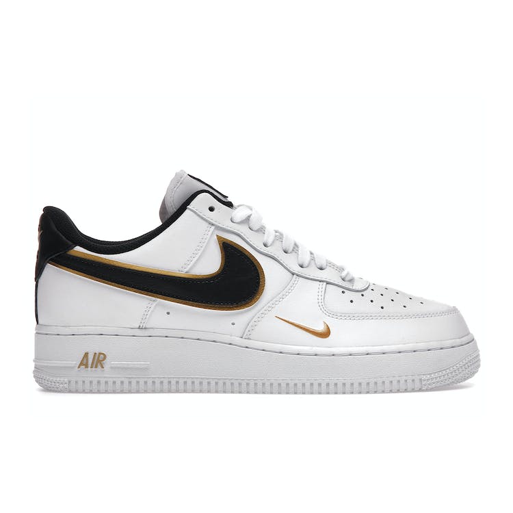 Image of Nike Air Force 1 Low 07 LV8 Double Swoosh White Metallic Gold