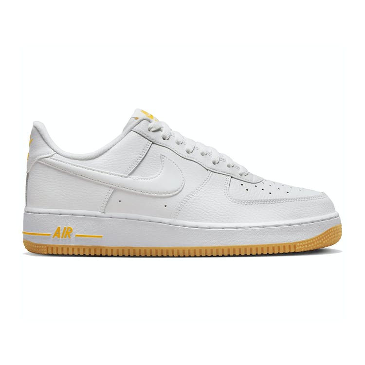 Image of Nike Air Force 1 Low 07 White University Gold Gum