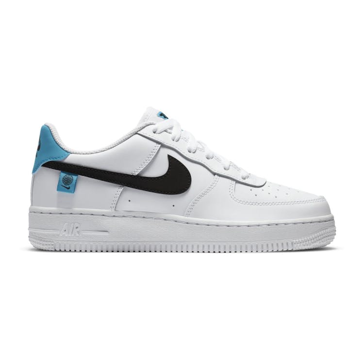 Image of Nike Air Force 1 Low 07 Worldwide Pack Blue Fury (GS)