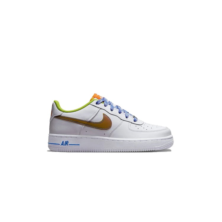 Image of Nike Air Force 1 Low Color-Shift Swoosh White (GS)