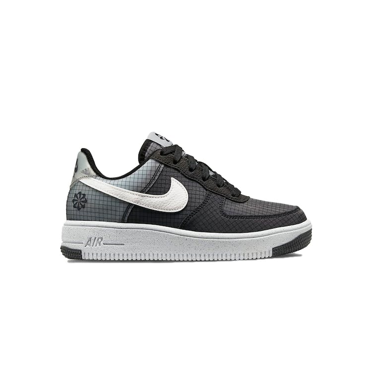 Image of Nike Air Force 1 Low Crater Black Grey (GS)