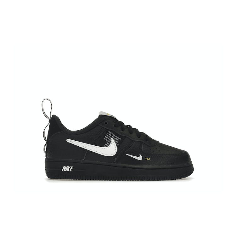 Image of Nike Air Force 1 Low LV8 Utility Black White (PS)