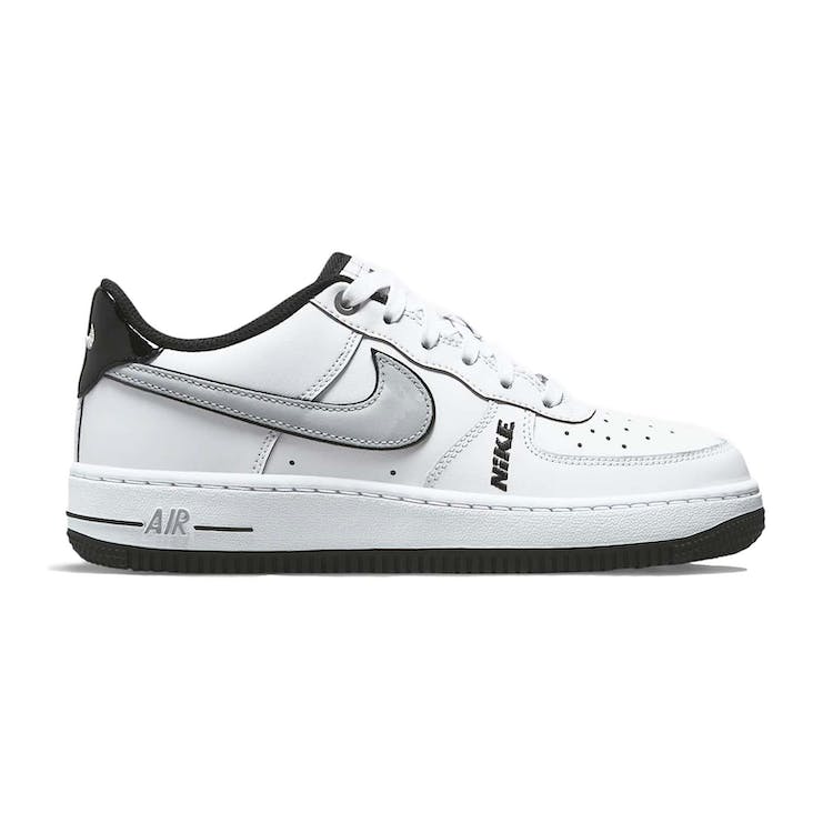 Image of Nike Air Force 1 Low LV8 White Wolf Grey Black (GS)