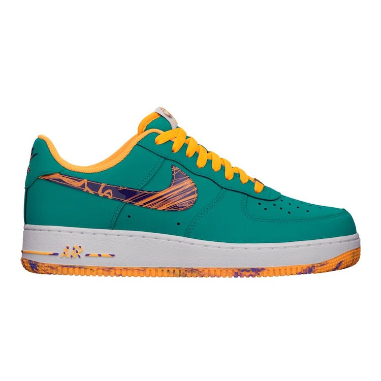 Image of Nike Air Force 1 Low Marbled Swoosh Turbo Green