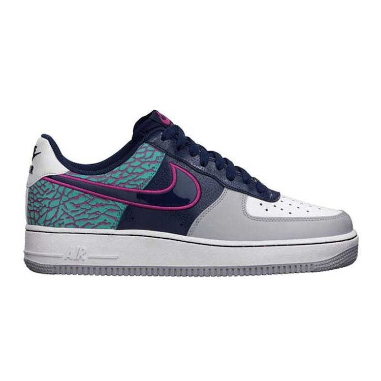 Image of Nike Air Force 1 Low Midnight Navy Fusion Pink