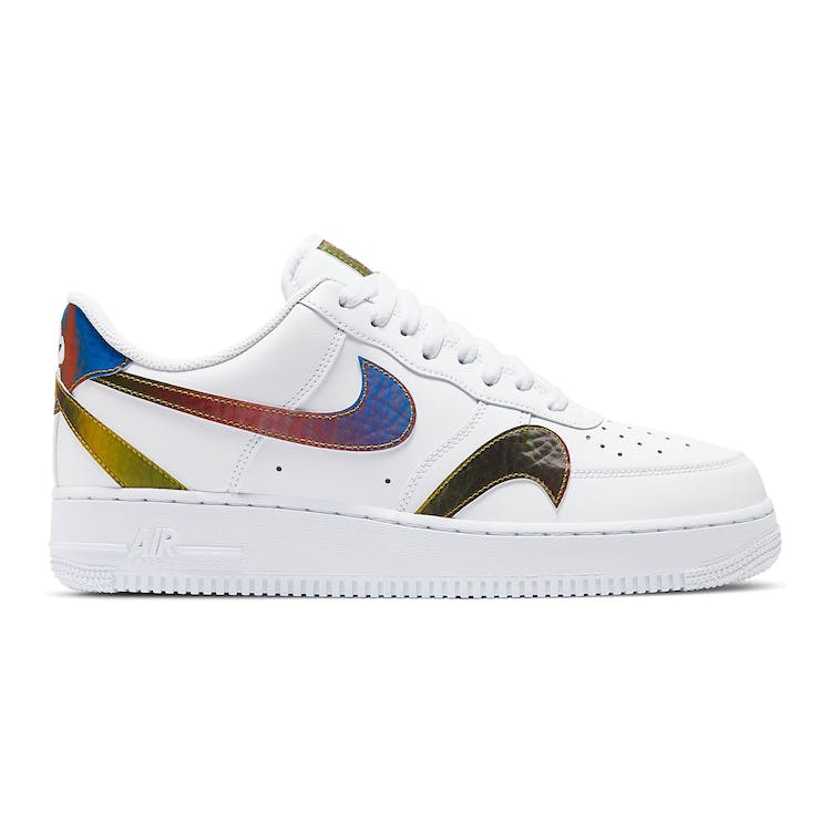 Image of Nike Air Force 1 Low Misplaced Swooshes White Multi