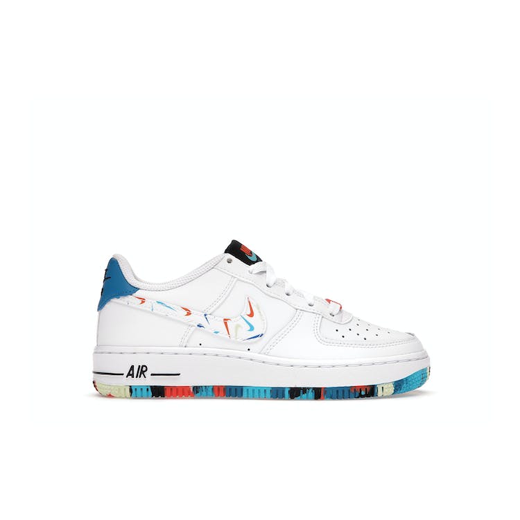 Image of Nike Air Force 1 Low Multicolor Swooshes (GS)