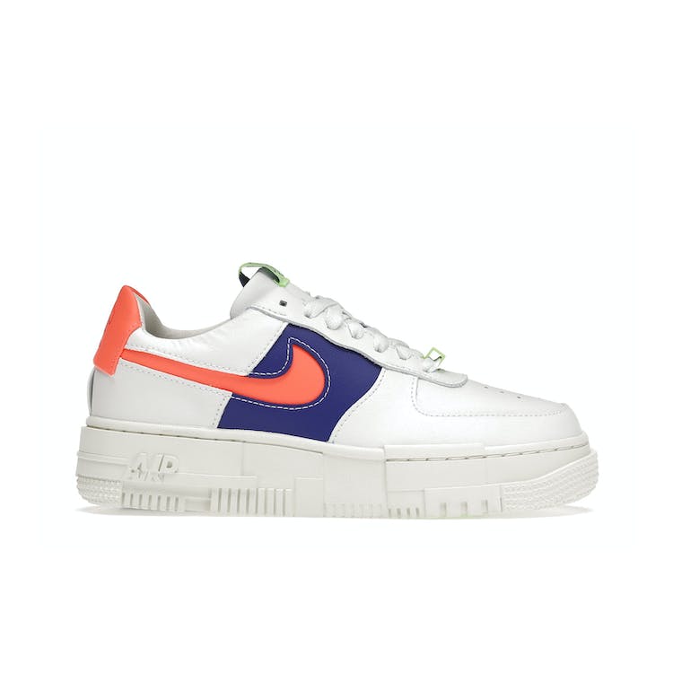 Image of Nike Air Force 1 Low Pixel White Concord Crimson (W)