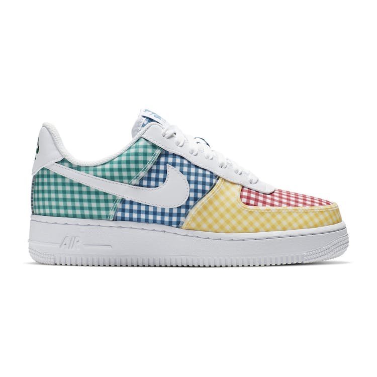 Image of Nike Air Force 1 Low QS Gingham Pack Multicolor (W)