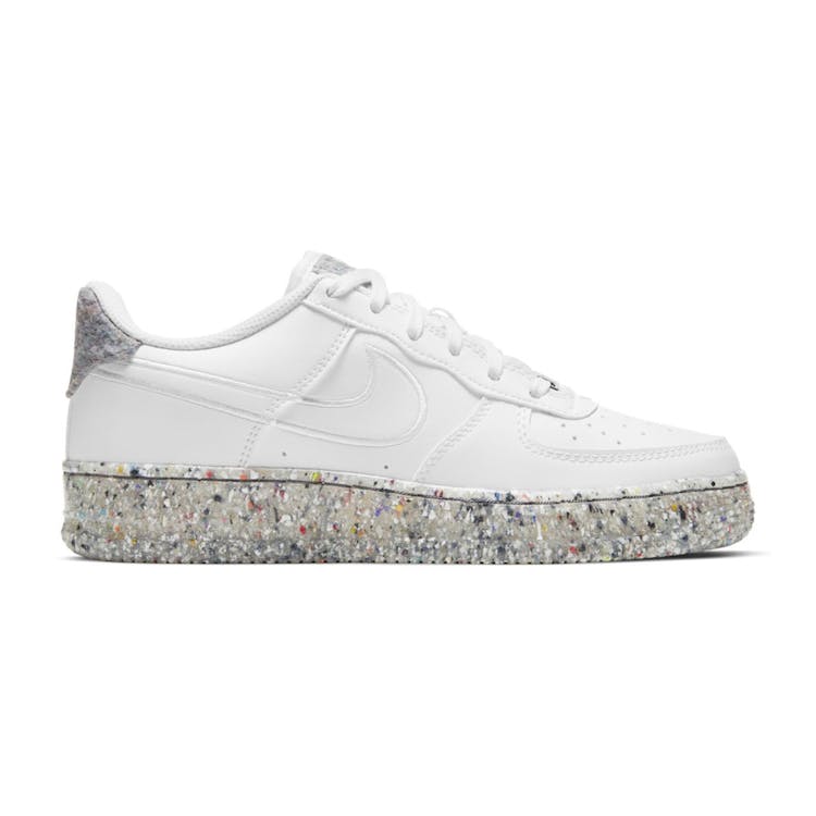 Image of Nike Air Force 1 Low Recycled Wool Pack White (GS)