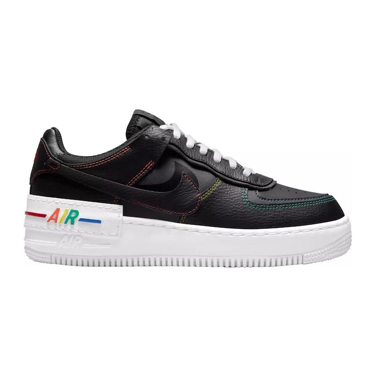 Image of Nike Air Force 1 Low Shadow Black Opti Yellow (W)