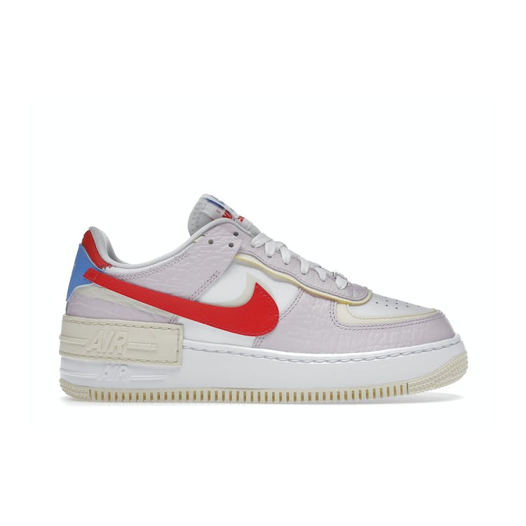 Image of Nike Air Force 1 Low Shadow Regal Pink Coconut Milk University Blue Fusion Red (W)