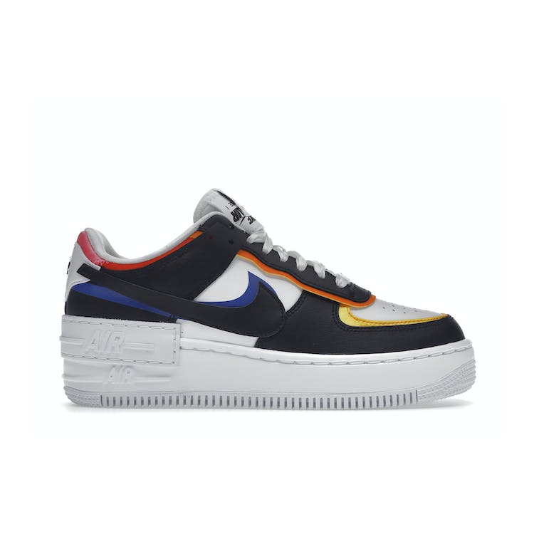 Image of Nike Air Force 1 Low Shadow White Black Multi-Color (W)