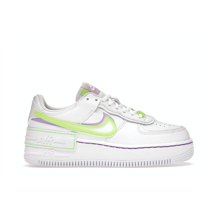 Image of Nike Air Force 1 Low Shadow White Electric Green (W)