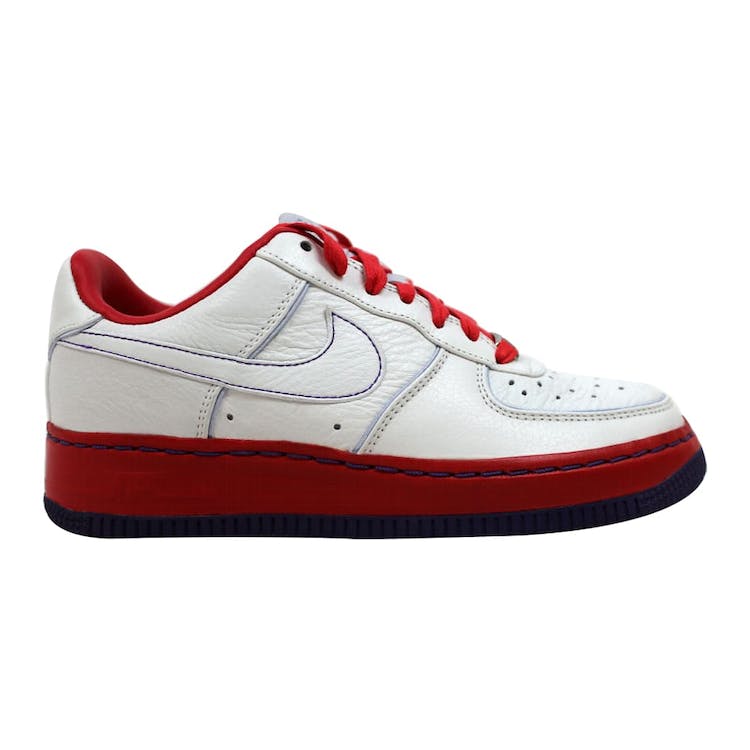 Image of Nike Air Force 1 Low Supreme I/O 07 White Atom Red (W)