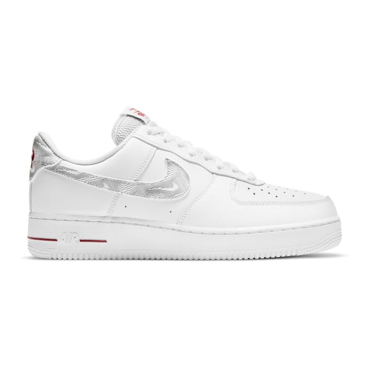 Image of Nike Air Force 1 Low Topography Pack White University Red