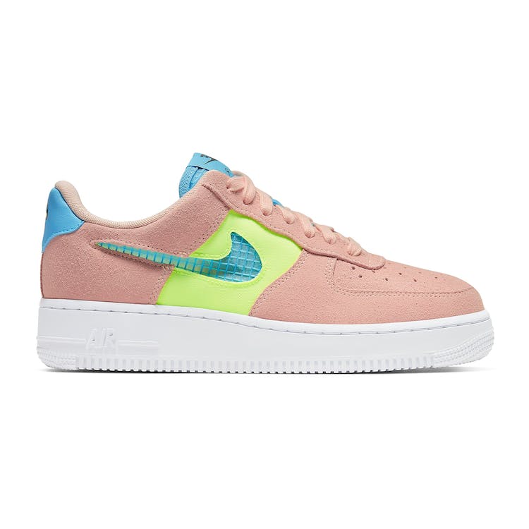 Image of Nike Air Force 1 Low Washed Coral Ghost Green (W)