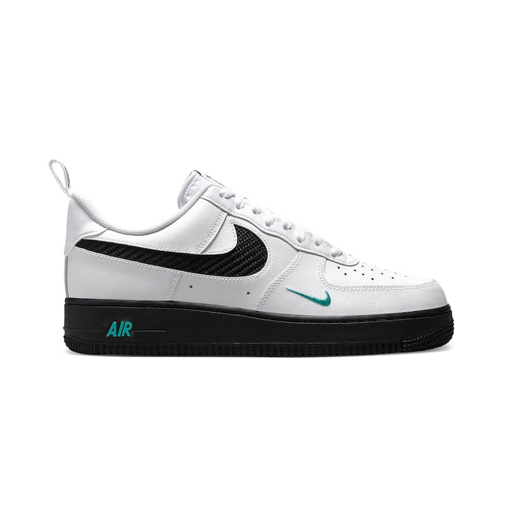 Image of Nike Air Force 1 Low White Black Teal