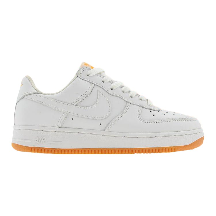 Image of Nike Air Force 1 Low White Canyon Gold (GS)