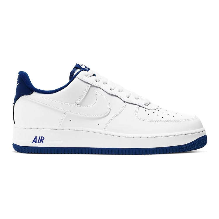 Image of Nike Air Force 1 Low White Deep Royal Blue