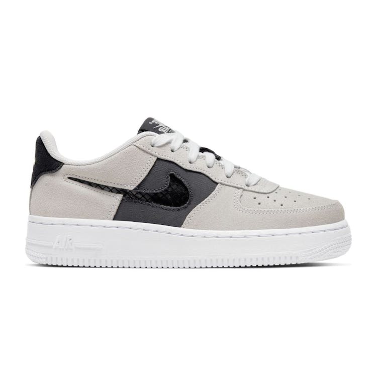 Image of Nike Air Force 1 Low White Iron Grey (GS)