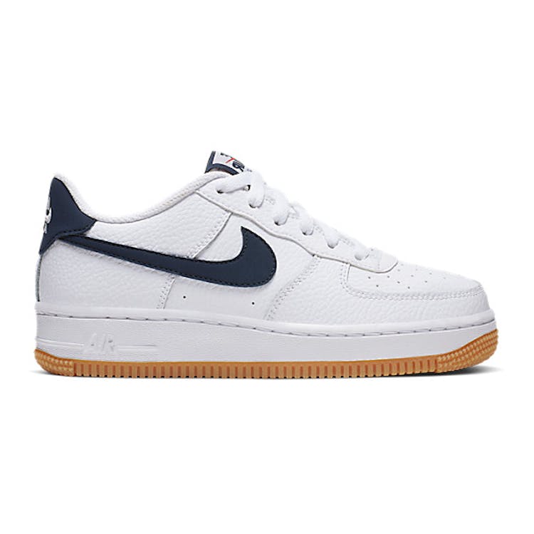 Image of Nike Air Force 1 Low White Obsidian (GS)