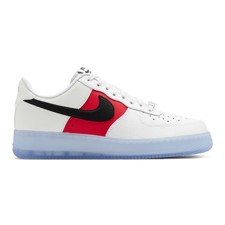 Image of Nike Air Force 1 Low White Red Black (Icy Soles)