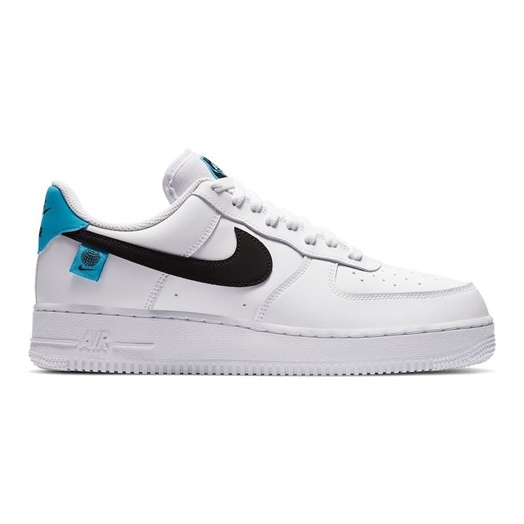 Image of Nike Air Force 1 Low Worldwide White Blue Fury Black
