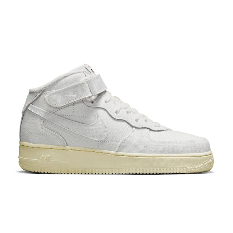 Image of Nike Air Force 1 Mid 07 Summit White Canvas (W)