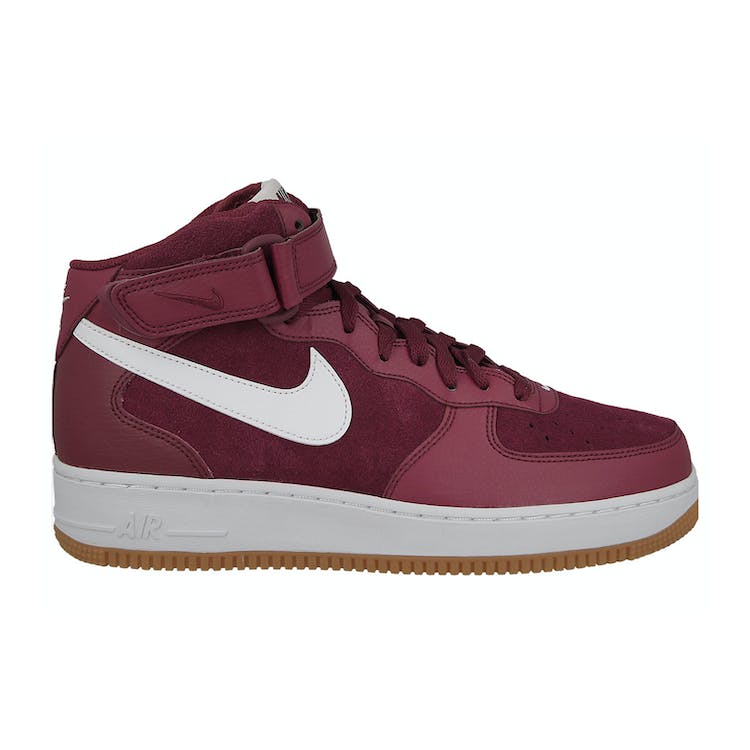 Image of Nike Air Force 1 Mid 07 Team Red White