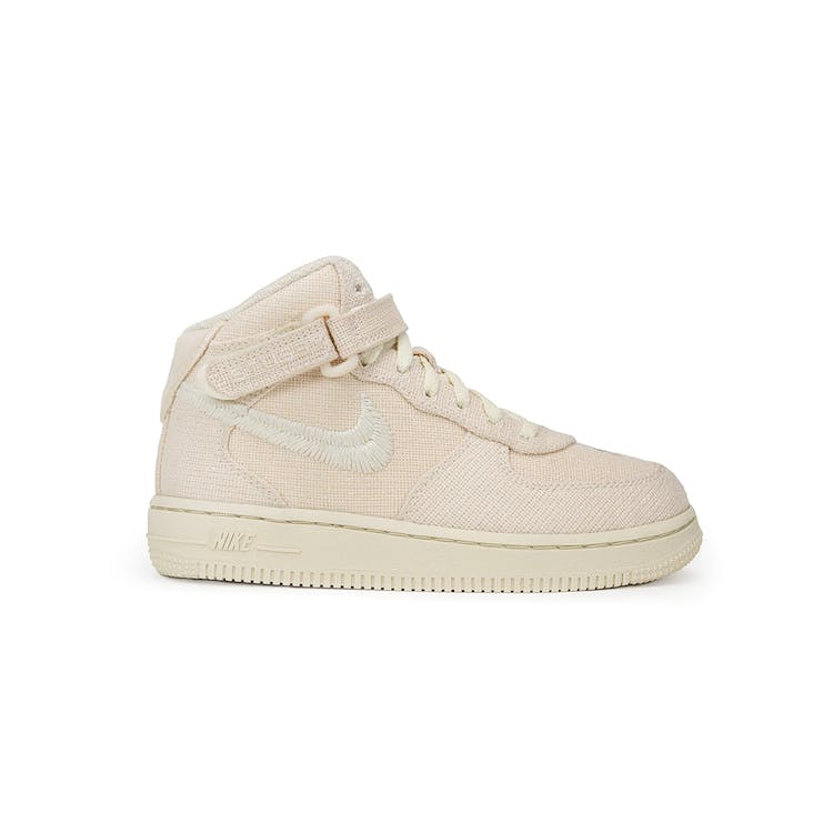 Image of Nike Air Force 1 Mid Stussy Fossil (PS)