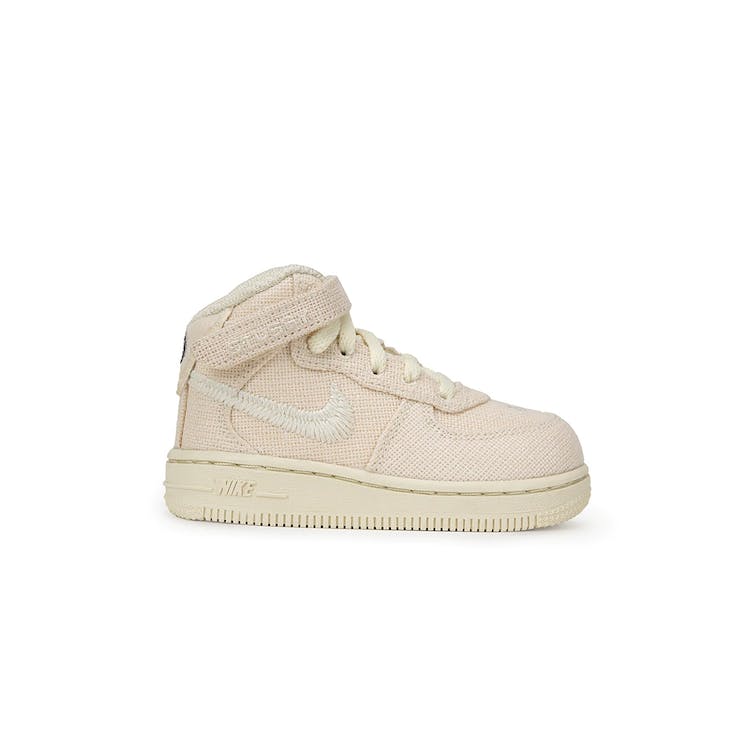 Image of Nike Air Force 1 Mid Stussy Fossil (TD)