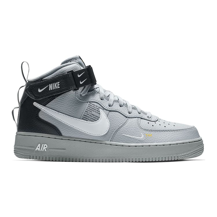 Image of Nike Air Force 1 Mid Utility Wolf Grey Black