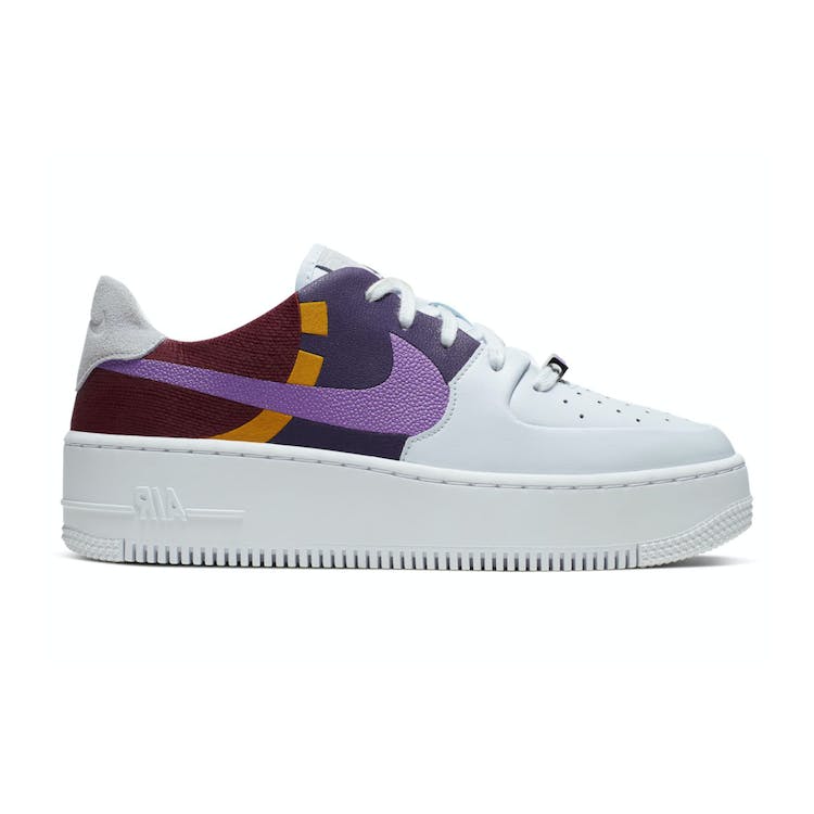 Image of Nike Air Force 1 Sage Low LX Grey Dark Orchid (W)
