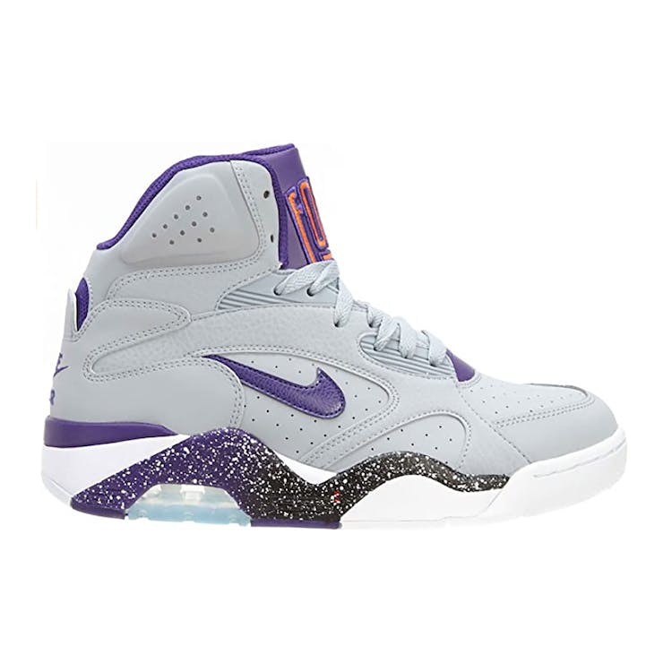 Image of Nike Air Force 180 Mid Wolf Grey Court Purple