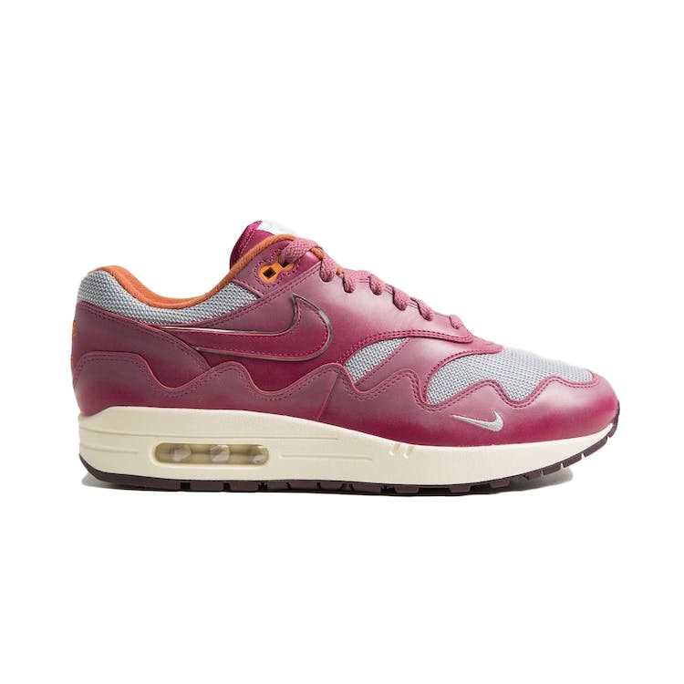 Image of Nike Air Max 1 Patta Waves Rush Maroon (without Bracelet)