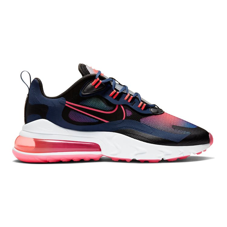 Image of Nike Air Max 270 React Midnight Navy Hyper Pink (W)