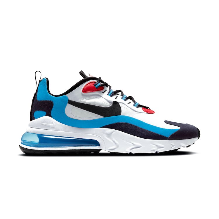 Image of Nike Air Max 270 React Photo Blue University Red