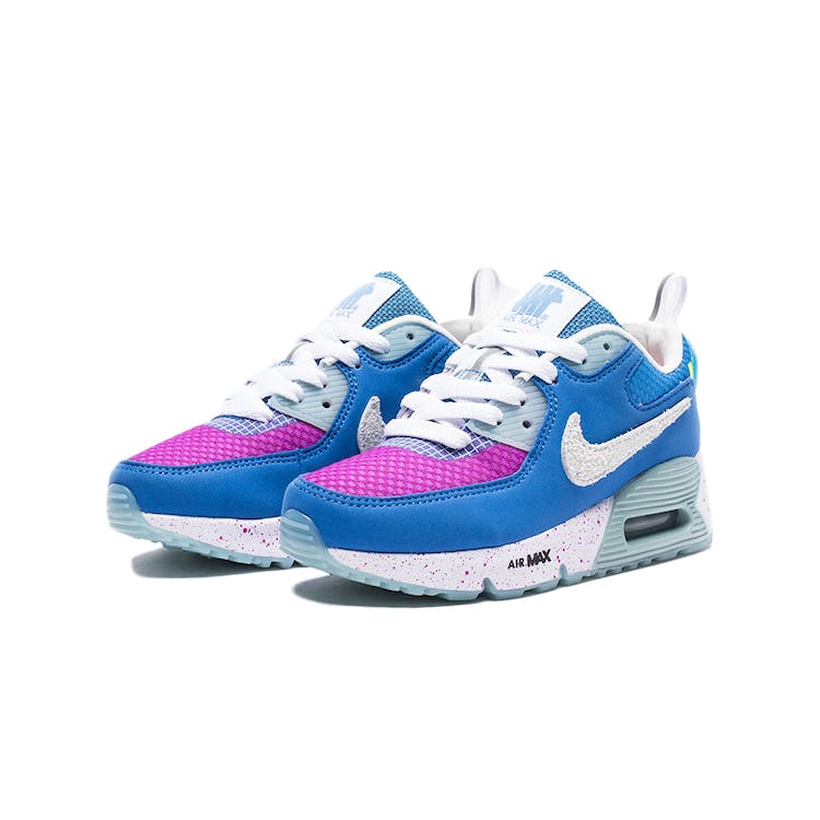 Image of Nike Air Max 90 20 Undefeated Blue (PS)