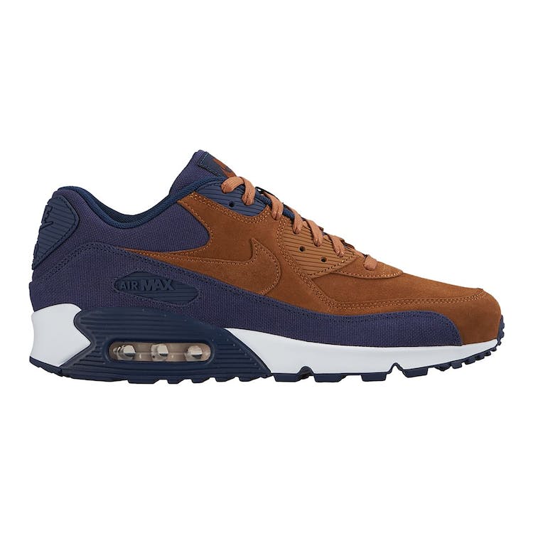 Image of Nike Air Max 90 Ale Brown Midnight Navy
