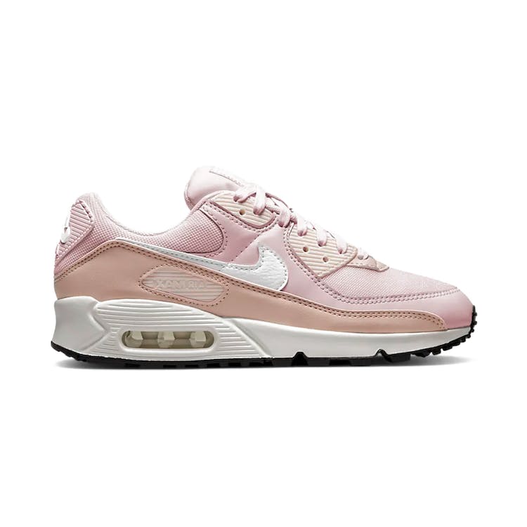 Image of Nike Air Max 90 Barely Rose Pink Oxford Black (W)