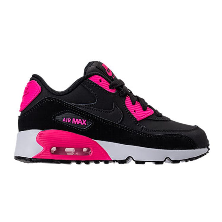Image of Nike Air Max 90 Black Prism Pink (PS)
