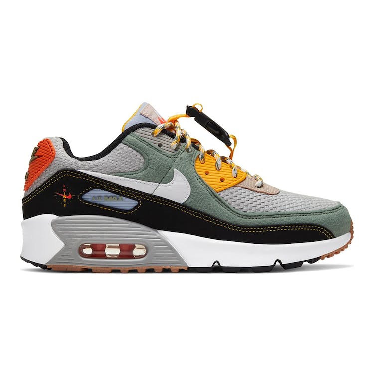 Image of Nike Air Max 90 Buckle Spiral Sage (GS)