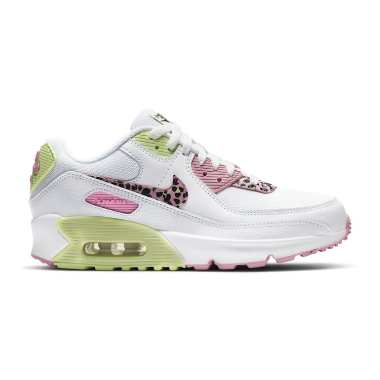 Image of Nike Air Max 90 Pink Barely Volt (GS)